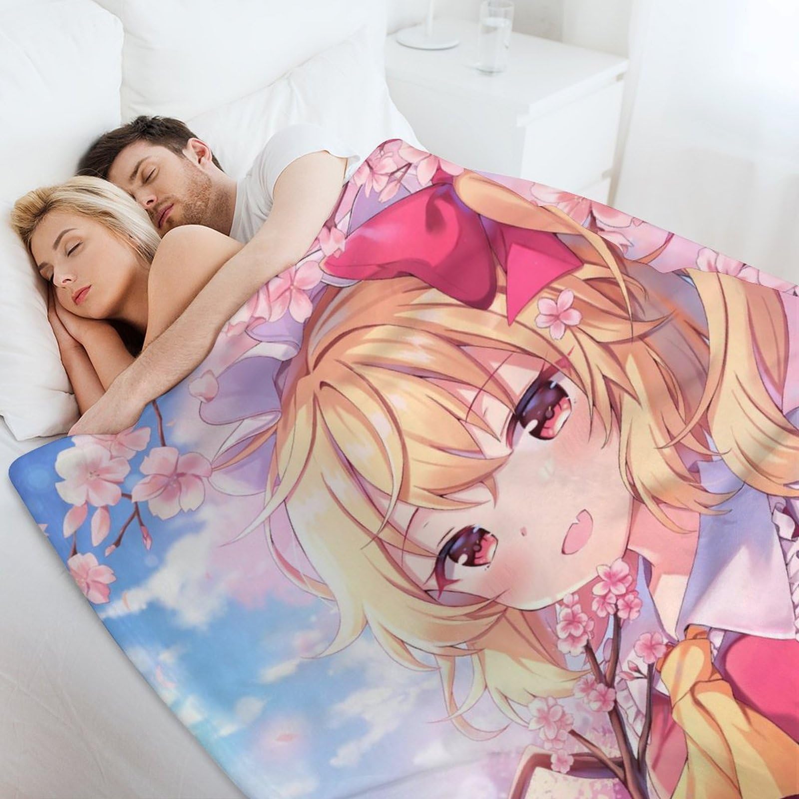 東方　フラン　ブランケット　毛布 Amazon｜毛布 シングル 東方シリーズ フランドール・スカーレット